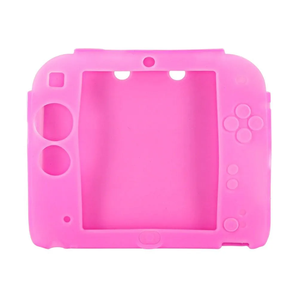 Anti-Slip Silicone Bumper Case Protective Full Body Cover Skin For Nintendo 2DS