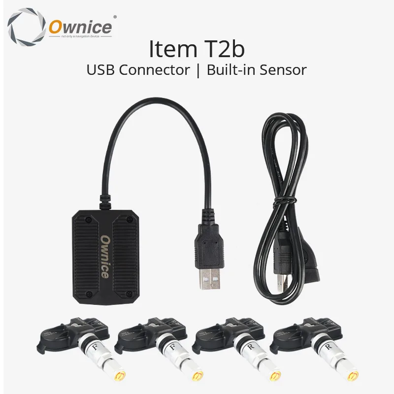 Ownice USB Android TPMS монитор давления в шинах Android навигационный контроль давления система сигнализации Беспроводная передача TPMS