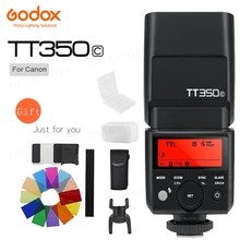 GODOX TT350C GN36 HSS 1/8000 s TTL 2.4G Draadloze X Systeem Camera Speedlite voor Canon Mirrorless digitale