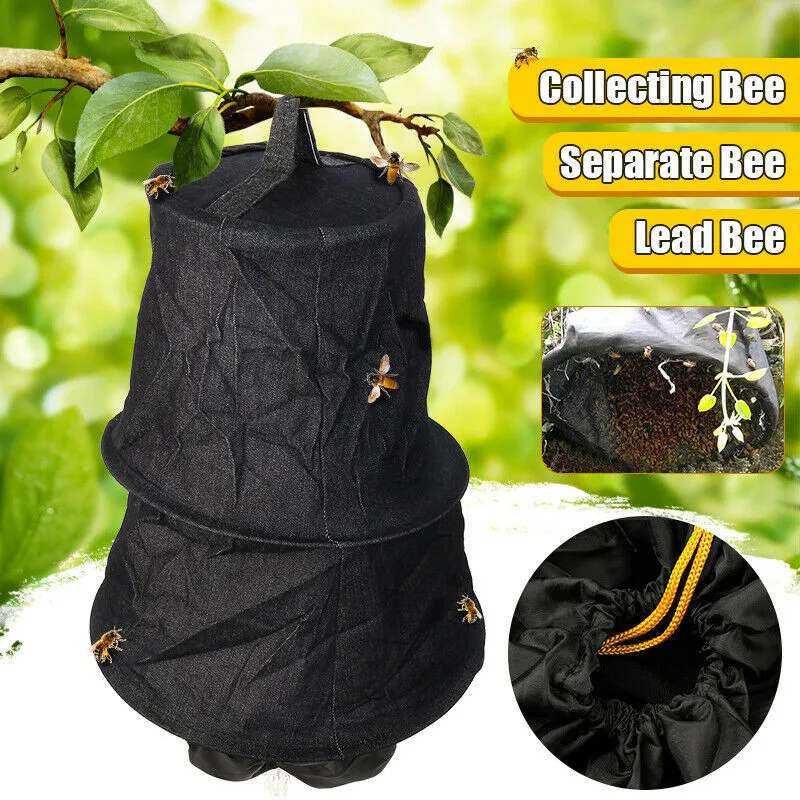 

3 Layers Bee Cage Bees Wild Recruit Beekeeping Tools Wild Bee Catching Collect Box Prevent Bees Sting Beekeeping Garden Supplies