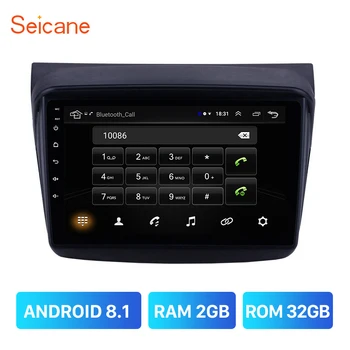 

Seicane 9" Android 8.1 Car Radio GPS Head Unit For MITSUBISHI PAJERO Sport/L200/2006+ Triton/2008+ PAJERO 2010 Multimedia Player