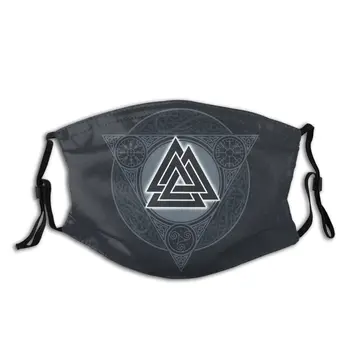 

Valknut Vikings Valhalla Odin Non-Disposable Face Mask Dustproof Mask Protection Cover Respirator Mouth Muffle