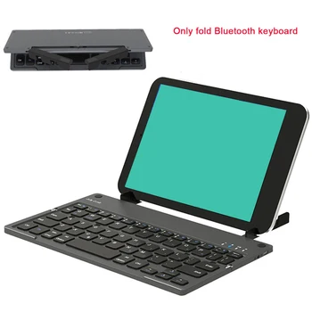 

B048 Rechargeable Universal Wireless Portable Foldable Travel Ergonomic Office With Tablet Stand Ultra Thin Bluetooth Keyboard