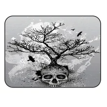 CHARMHOME мягкий ковер Противоскользящий ковер Скелет Дерево Птица на ветке ковер для гостиной коврик для домашнего декора