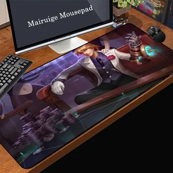 

Mairuige Ezreal Skin Custom Big Mouse LOL CS Mode Design Game Professional Gamer PC Computer Laptop Keyboard Mat MousePad Anime