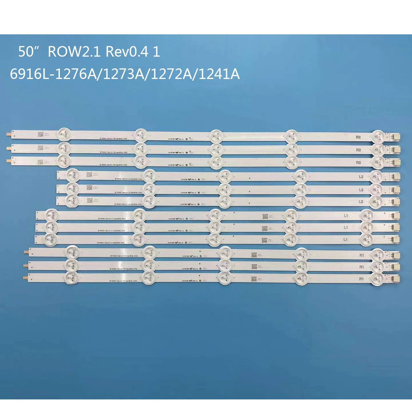 Светодиодная подсветка 10 ламп для телевизоров LG 50 дюймов 50LN5400 50LA620V 6916L-1276A 6916L-1273A
