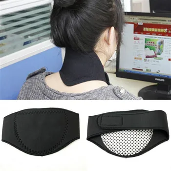 

NEW Spontaneous Heating Magnetic Therapy Neck Protection Pillow Belt Pad Massager Office Pillow Keeping Warm Relieve Portable