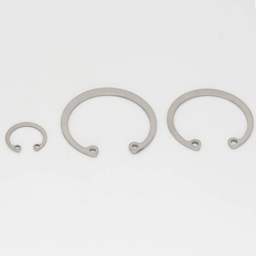 M40 M58 304 Stainless Steel 304SS DIN472 Spring Washer C Type Snap Retaining Ring For OD 40mm 58mm Internal Bore Shaft Circlip