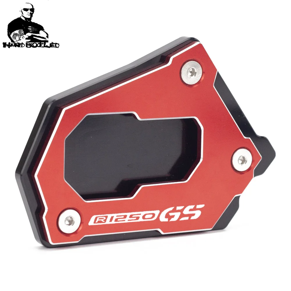 For BMW R1250GS R 1250GS R1250 GS R 1250 GS 2018 Motorcycle CNC Aluminum Kickstand Foot Side Stand Extension Pad Support Plate (8)