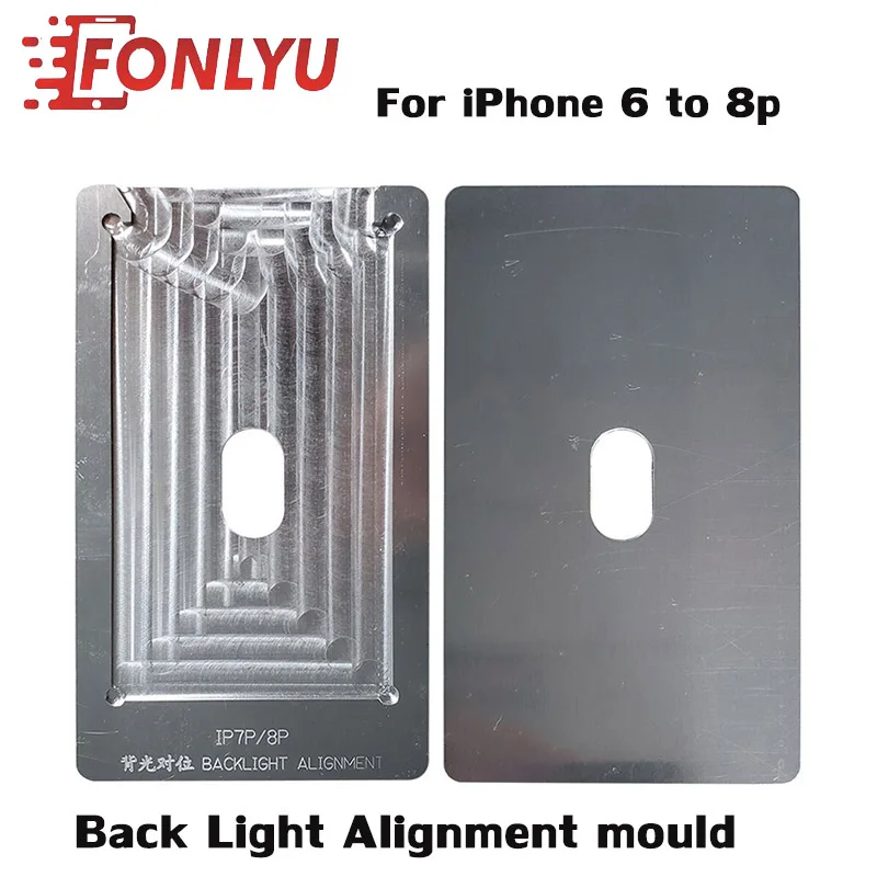 

New Back Light Alignment mould for aligning iphone backlight for iphone 6g 6s 6sp 7 7p 8 8p lcd Touch Screen Glass Repair Tool