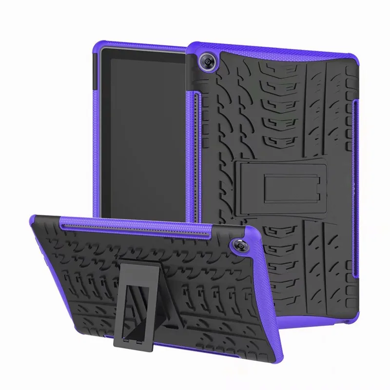 Чехол для планшета huawei MediaPad M5 10,8, гибридная армированная стойка, Жесткий Чехол для huawei M5 10 Pro CMR-AL09 CMR-W09 10,8' - Цвет: purple