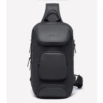 

New Style Men's Multi-function Messenger Bag Anti-theft Waterproof Travel Chest Bag Outdoor Travel Shoulder Bag Men's Chest Pack