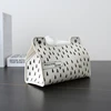 Leather Tissue Box Car Toilet Pumping box Home Living Decoration Table Napkin Holders Papers Dispenser Kitchen Desktop Organizer 3