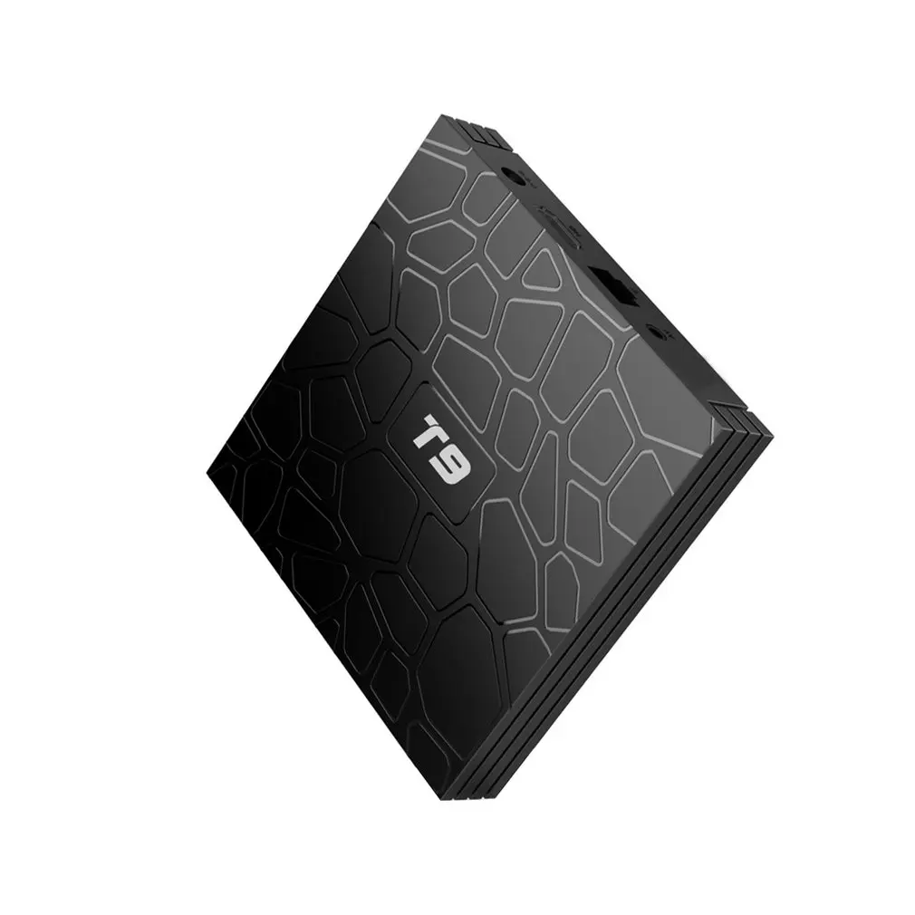 Android TV Box T9 Android 9.0 TV Box 4GB DDR3 RAM 64GB ROM RK3318 Bluetooth 4.2 Support 2.4G WiFi 4K Set Top Box Smart TV