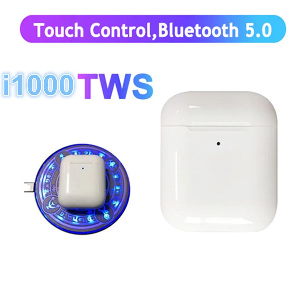 i1000 TWS In-Ear Detection Pop up Windows Wireless Charging Headsets Bluetooth Earphones Smart Sensor Earplug PK i500 i200 i80 i1000 TWS In-Ear Detection Pop up Windows Wireless Charging Headsets Bluetooth Earphones Smart Sensor Earplug PK i500 i200 i80