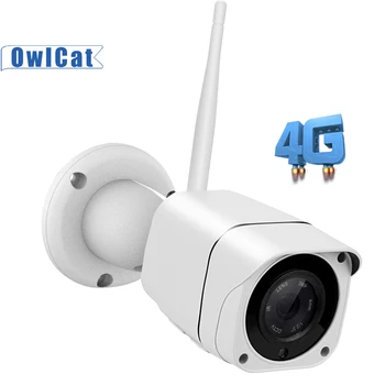 

OwlCat HD 1080P Outdoor Waterproof Bullet IP Camera WIFI GSM 3G 4G SIM Card Camera 2MP Two Way Audio Talk App CamHi Remote View
