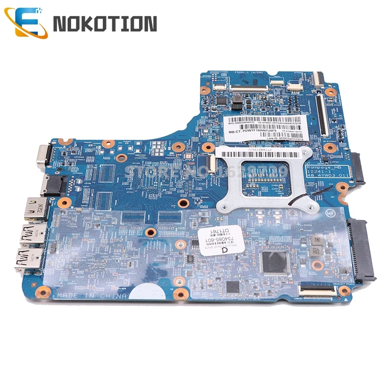 NOKOTION 48.4YW05.011 734085-501 734085-001 материнская плата для ноутбука hp ProBook 450 G1 основная плата HM87 полностью протестирована