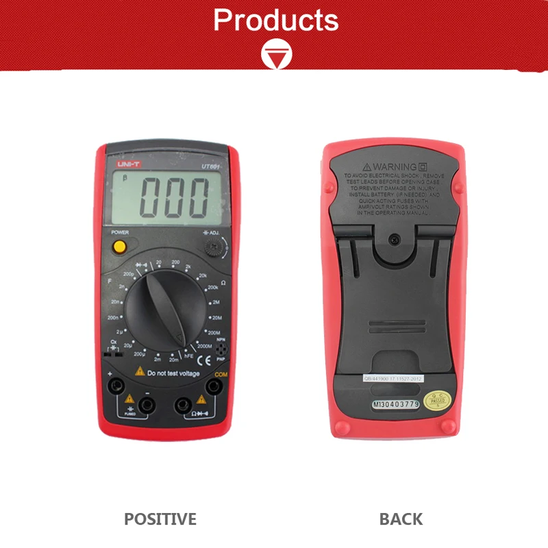 UNI-T Modern Professional Capacitance Meters