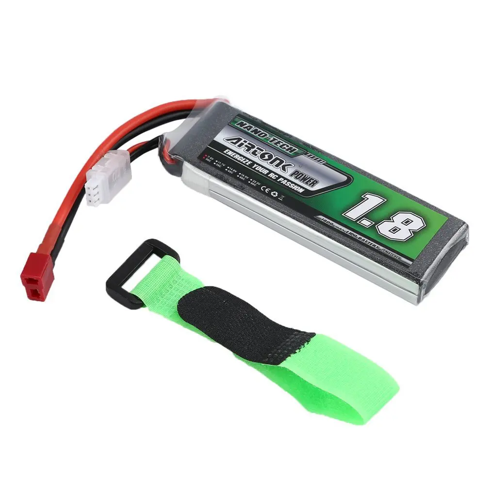 

Airtonk Power 30C 3s 1P Lipo Battery T Plug Rechargeable for RC Racing Drone Quadcopter Helicopter Car Boat