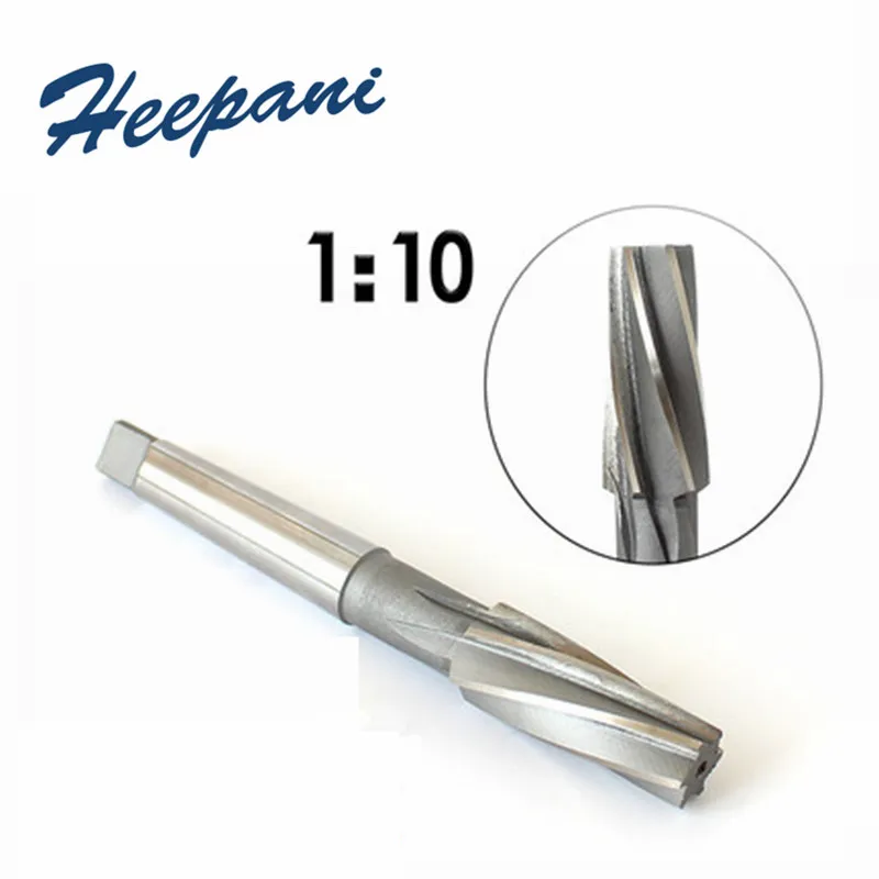 1:10 коническая развертка 8 мм 12 16 20 30 40 станок развертки HSS cnc спиральная/Прямая