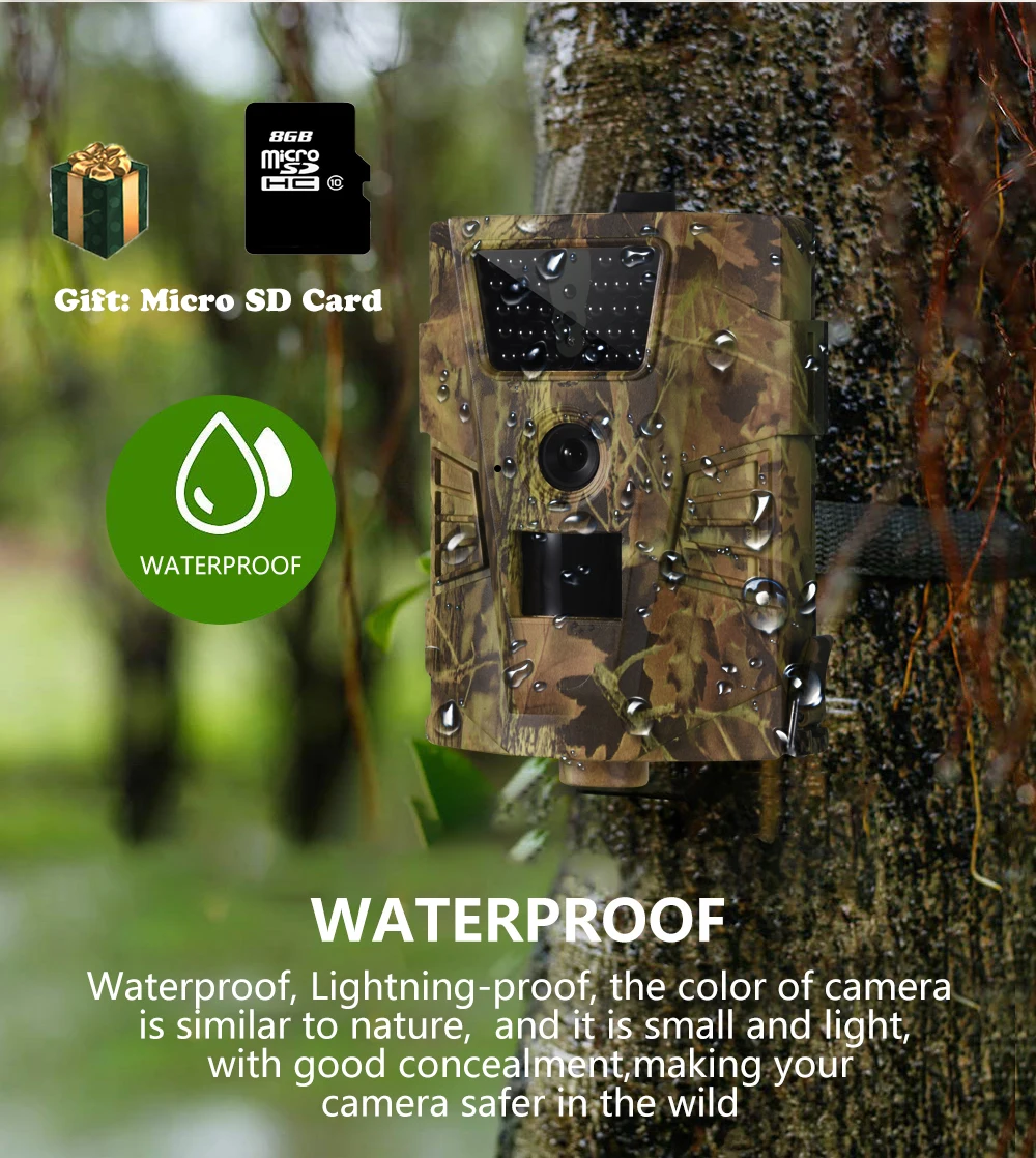 4PCS/LOT Wireless Wildlife Trail Camera Hunting Cameras Wild Surveillance Night Vision Animal Photo Traps Tracking