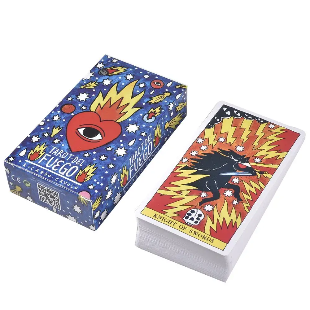 78 шт. Fuego карты Таро колода игральных карт настольная игра для семьи Вечерние развлечения настольная игра подарок