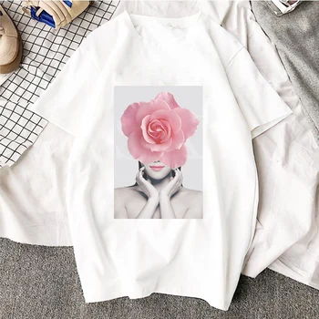 

Maycaur New Arrival Tshirt Sexy Women Flowers Design Print Short Sleeve Tops Tees Fashion Casual T Shirt Brand Woman Clothes