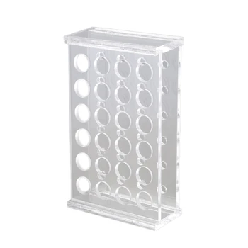 

1.5Ml Centrifuge Tubes 11mm Dia Test Tube Plastic Rack Stand 24 Holes