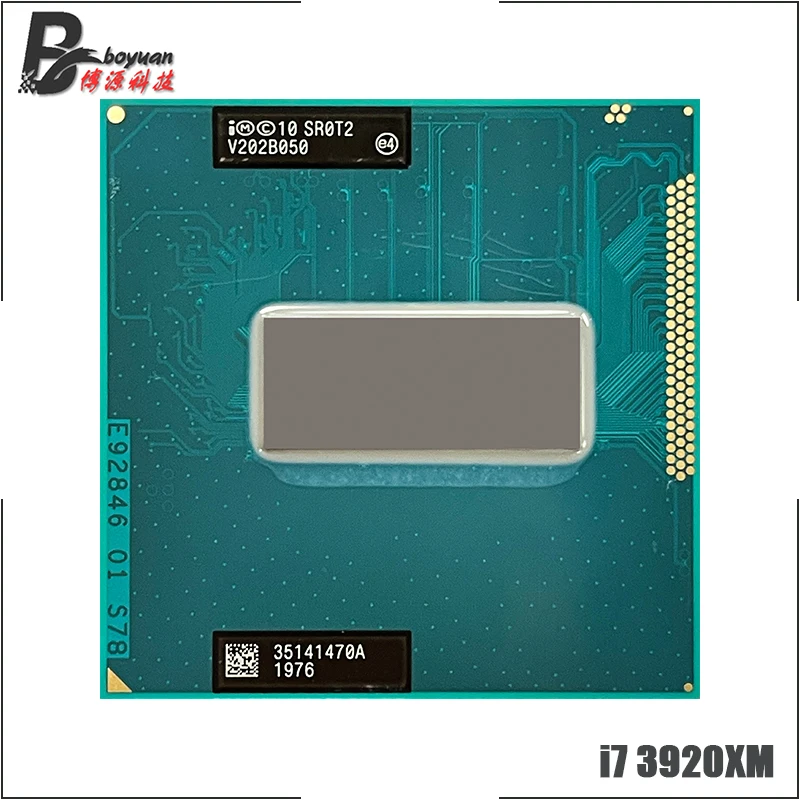 Процессор Intel Core i7-3920XM i7 3920XM SR0MH SR0T2 2 9 ГГц четырехъядерный восьмипоточный ЦПУ
