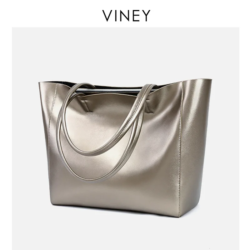 

Female Single Shoulder 2020 Simple Genuine Leather Hand Big Capacity Joker Toto Special Bag Chao