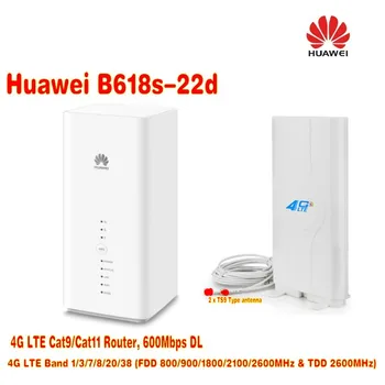 Günstig Huawei B618s-22d 4G LTE VoIP CPE Wireless Router Plus 4G LTE MIMO 49dBi TS9 Stecker