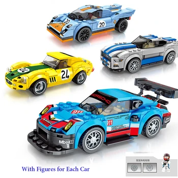 

City Creator Racing Car Building Block Bricks Technic Famous Vehicle Model Educational Toy for Children Boy Kids Gifts