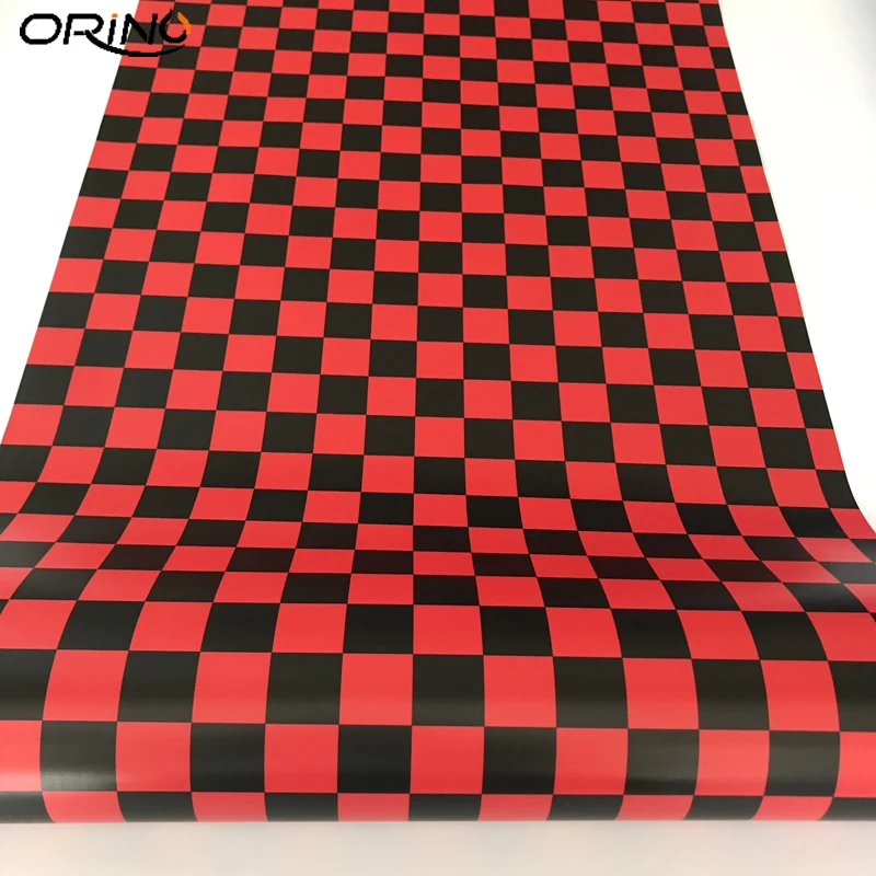 Black Red Camouflage Vinyl Wrap Sticker-4