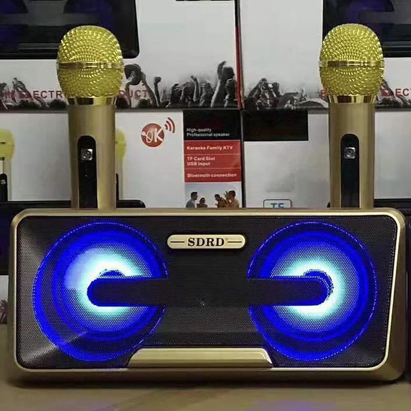 SDRD Professional Bluetooth Karaoke Speaker with