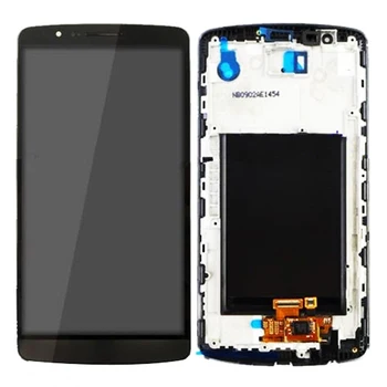 

10 PCS Original For LG G3 D850 D851 D855 LCD Display Touch Screen Digitizer 5.5" With Frame Replacement Assembly