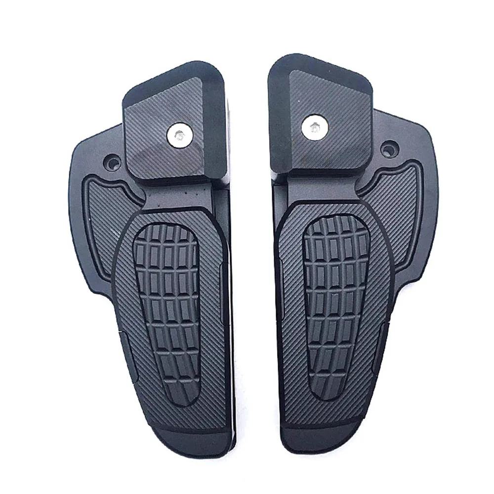 Черный Motorcycle Accessories Adapter foot pedal passenger extension extended pedal For piaggio vespa Primavera Sprint 150 ABS - Цвет: Черный
