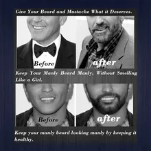 Fashion Beard Growth Fluid Natural Men Moisturize 20ml Moustache Wax Hair Cream Beauty Health Beard Growth Essence for LIDORIA