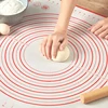 Silicone Baking Mats Sheet Pizza Dough Non-Stick Maker Holder Pastry Kitchen Gadgets Cooking Tools Utensils Bakeware Accessories 1