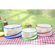 3 шт./компл. складной Открытый для дома и сада Пикник Прочный Стол Кухня хранения Круглый Форма насекомых Еда крышка протекторы