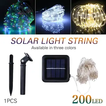 

200LED Yard Landscape Lamp Fairy String Fairy Light Durable Romantic Fairy String Light Super Bright Outdoor