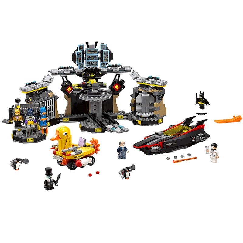 

10636 1807Pcs Break-in Batman Movie Series Building Blocks Bricks Education Toys Gift 70909