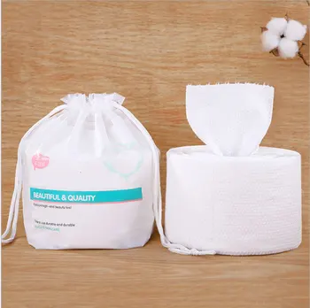 

Disposable facial cleansing towel, bagged pure cotton thickened pearl pattern beauty cleansing towel roll towel