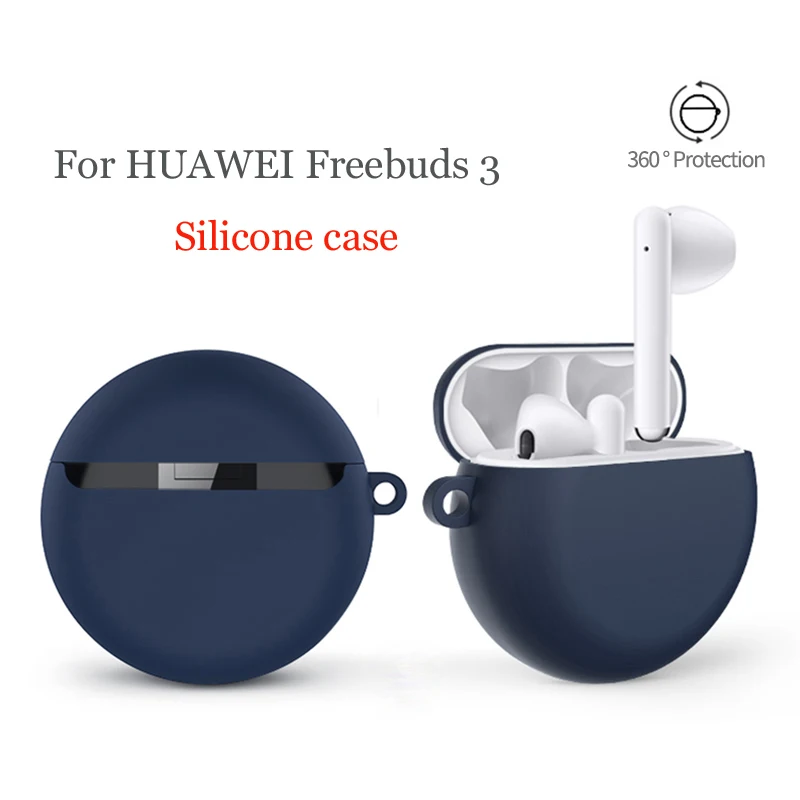 Чехол для наушников s для huawei FreeBuds 3 Чехол в китайском стиле мягкий силиконовый Противоскользящий защитный чехол