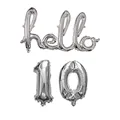 Silver Hello 10