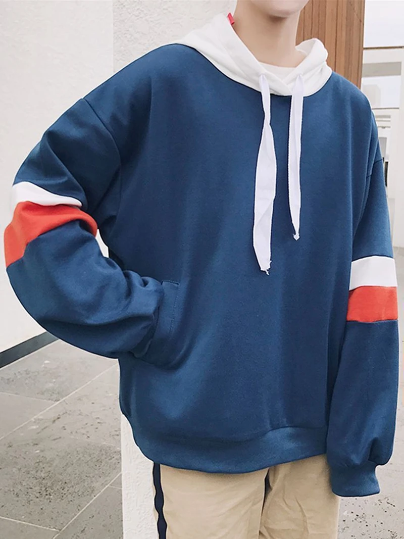 Hoodies Men Casual Sweatshirts Winter 