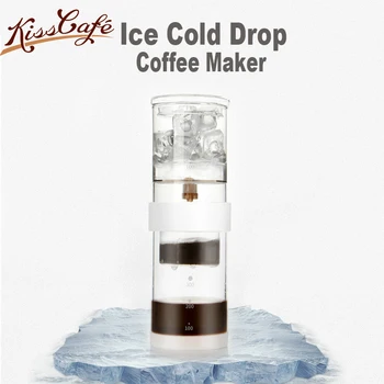 

Reusable Ice Drip Coffee Filter Tools Glass Percolators Espresso Coffee Dripper Pot Siphon Ice Cold Brew Coffee Maker