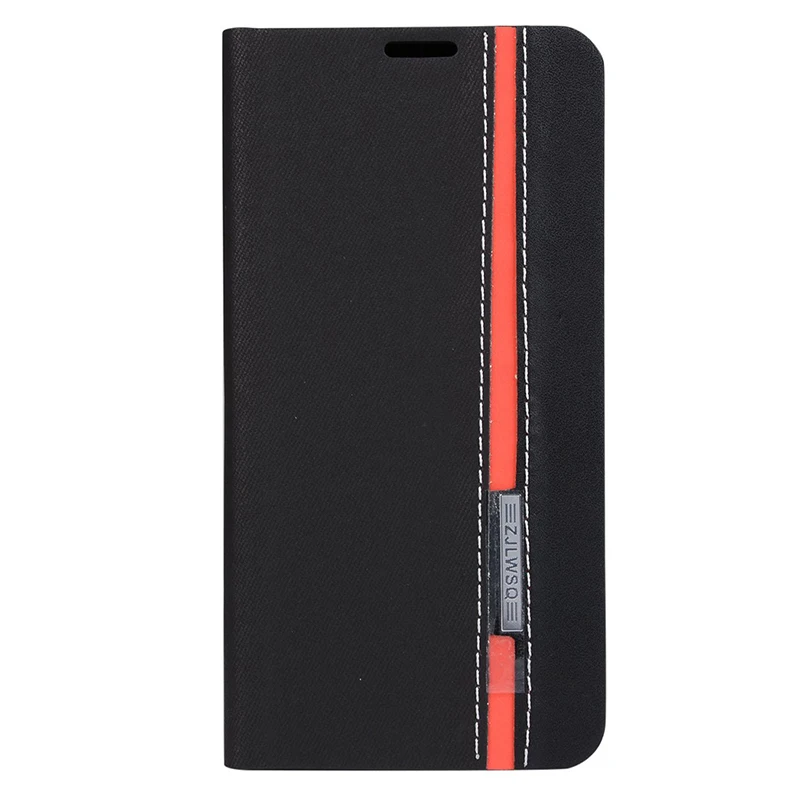 

For Samsung Galaxy A7 (2016) SM-A710F, Leatherette Case PU Protective Case Leather Wallet Case Cover (Tricolor-black) + Univer