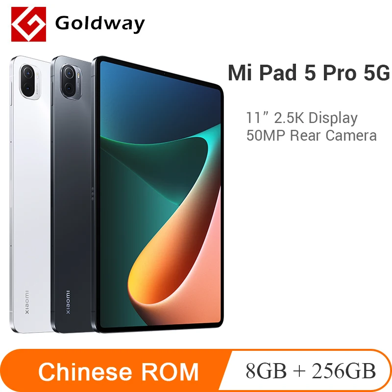 Xiaomi tablet mi pad 5 pro, 5g, 8gb, 256gb, snapdragon 870, cpu ...