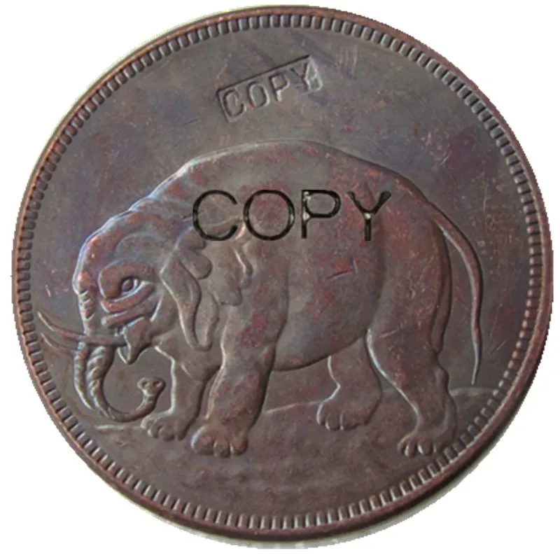 1694 Лондонский слон жетон половина Пенни Colonial Coinage толстый Планше копия монет