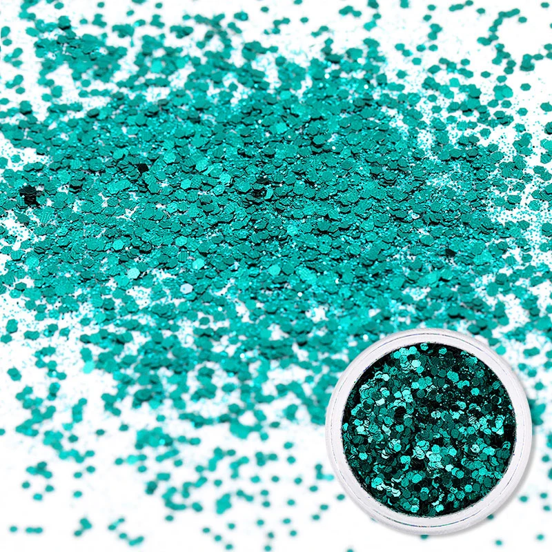 1 Box Colorful iridescent Nail Glitter Sequins Blue Green Paillette Tips Irregular Flakes Slices 3D Art Decorations | Красота и